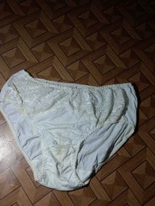 Comfortable White Lace Briefs