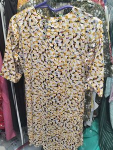 Patterned Tunic Dress