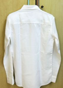 Men's Classic White Long Sleeve Shirt