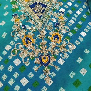 Embroidery Work Unstitched Suit