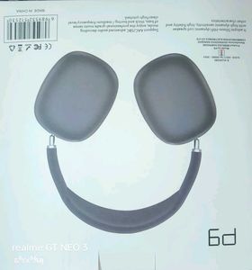 Wireless Silver Headphones