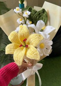 Handmade Crochet Flower Bouquet