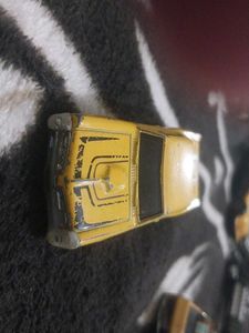 Vintage Yellow Toy Car