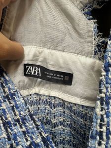 Zara Tweed Pinafore Dress
