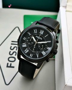 FOSSIL PREMIUM MENS BLACK BELT WATCH AT SALE
