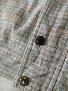 Unisex Tweed Bomber Jacket