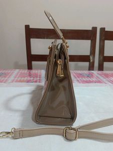 Metro Beige Handbag