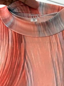 Abstract Print Maxi Dress