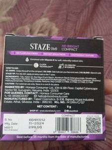Staze HD Bright Compact Powder