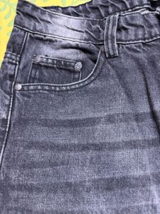 Wide Leg Denim Jeans