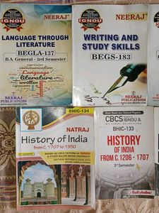IGNOU Graduation Books Of Arts All Subs