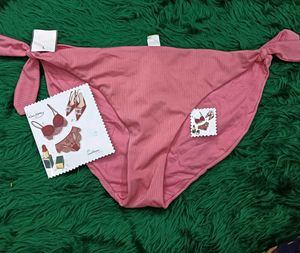 Ribbed 🆕🎁Pink Bikini Bottom