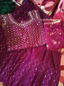 it's purple lehenga💜