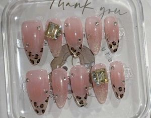 Leopard Print Press-On Nails