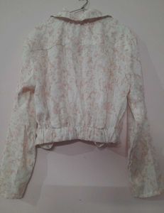 Cropped Button-Up Shirt