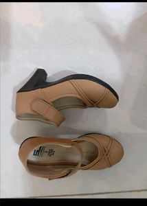 Beige Mary Jane Heels
