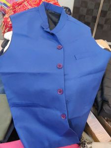 Blue Formal Waistcoat