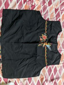 Fixed Price --Floral Black lehenga