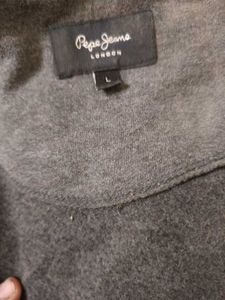 Pepe Jeans Grey Pullover Hoodie