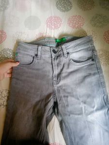 United Colors of Benetton Grey Jeans