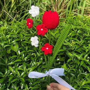 Handmade Crochet Flower Bouquet