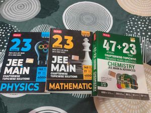 JEE Main Physics, Maths & Chemistry Books