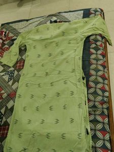 Light Green Printed Kurta
