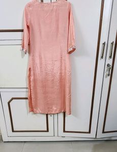 Peach Shine W Festive Kurta
