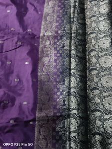 Elegant Purple Saree