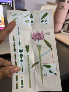 DIY Lego Flower - Carnation