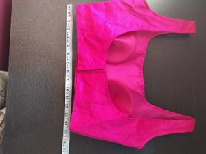 Vibrant Pink Sleeveless Blouse