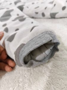 Cozy Cow Print Baby Pants for winter