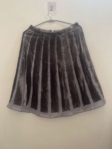 Elegant Velvet Skirt