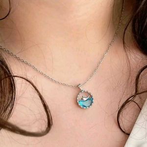 Cute Whale Pendant Necklace