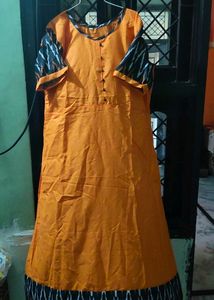 Orange Ethnic Kurta
