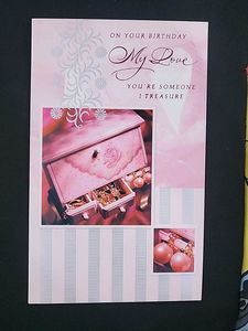 Birthday Card - 'My Love'