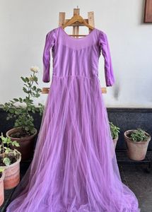 Stunning Lavender Embellished Gown