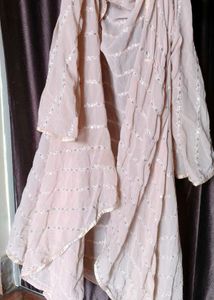 Elegant 3 Piece Kurta Shrug Set