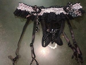 Lace Garter Belt Set