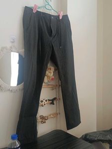 Unisex Dark Grey Casual Trousers