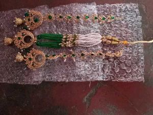 Stunning Kundan &amp; Pearl Necklace Set