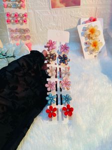 Cute Flower mini claws card