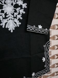 Embroidered Black Tunic
