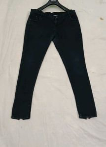 Classic Black Denim Jeans