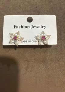Fashionable Flower Stud Earrings