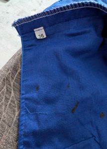 Embroidered Blue Blouse