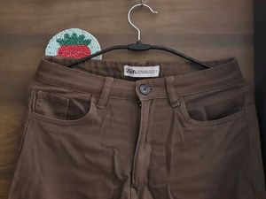Brown cargo pants