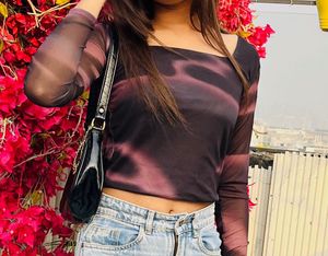 ZARA mesh top