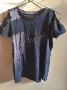 Off Shoulder Top Stone Work