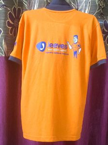 Men's Orange &amp; Navy Polo T-Shirt